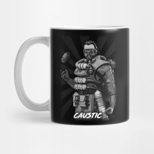 Caustic black Mug